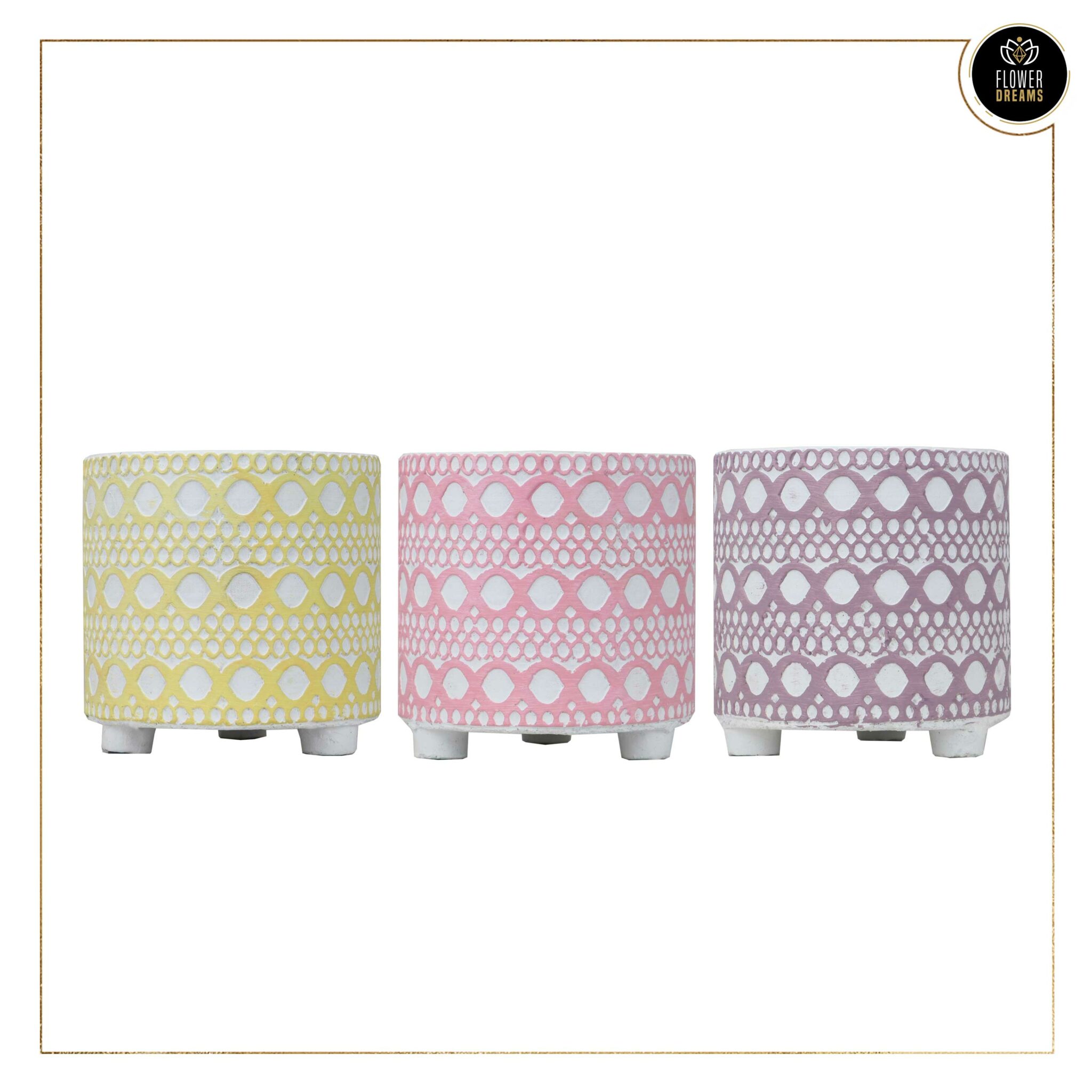VASO CUBO Flowerdreams